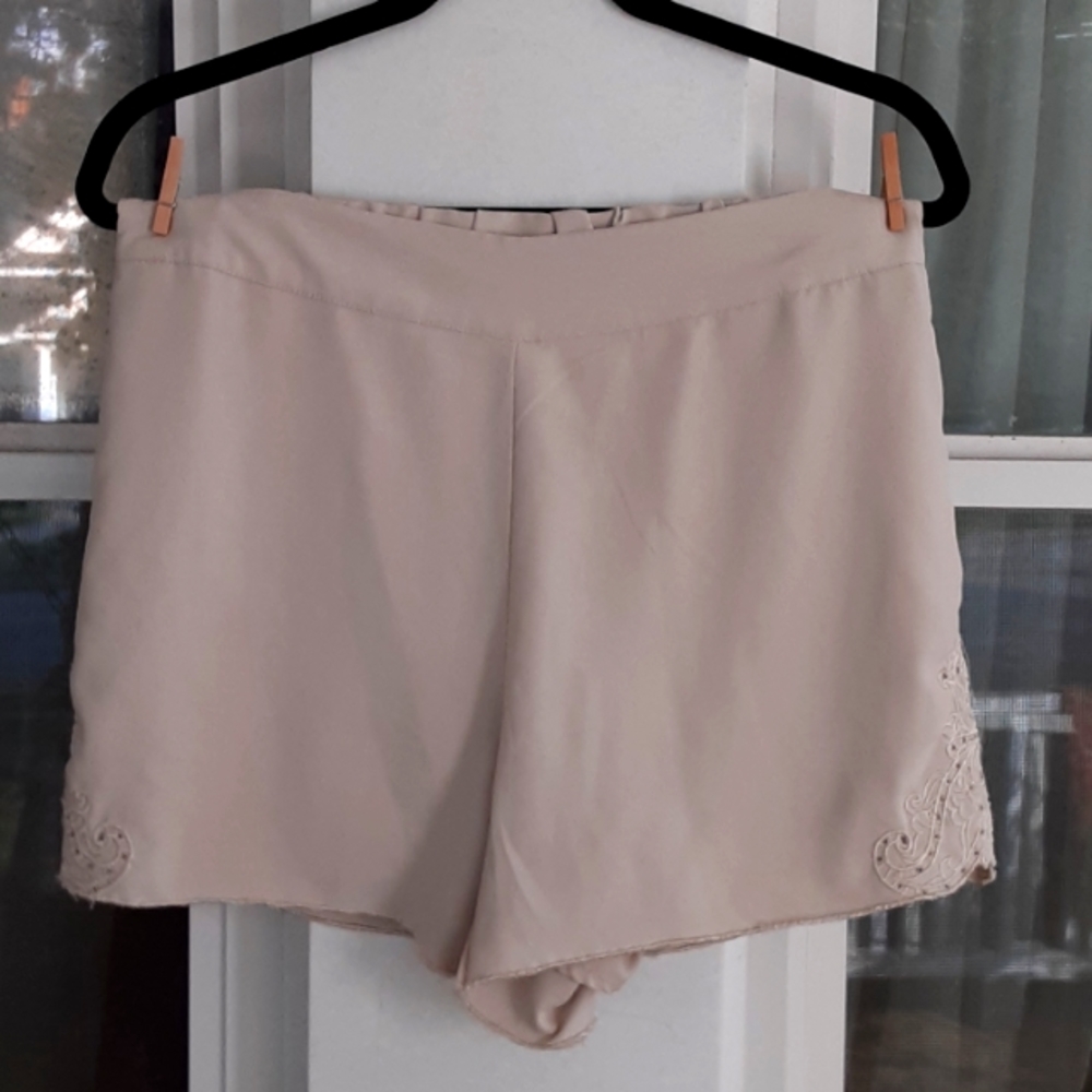 KAARI BLUE Embroidered Shorts